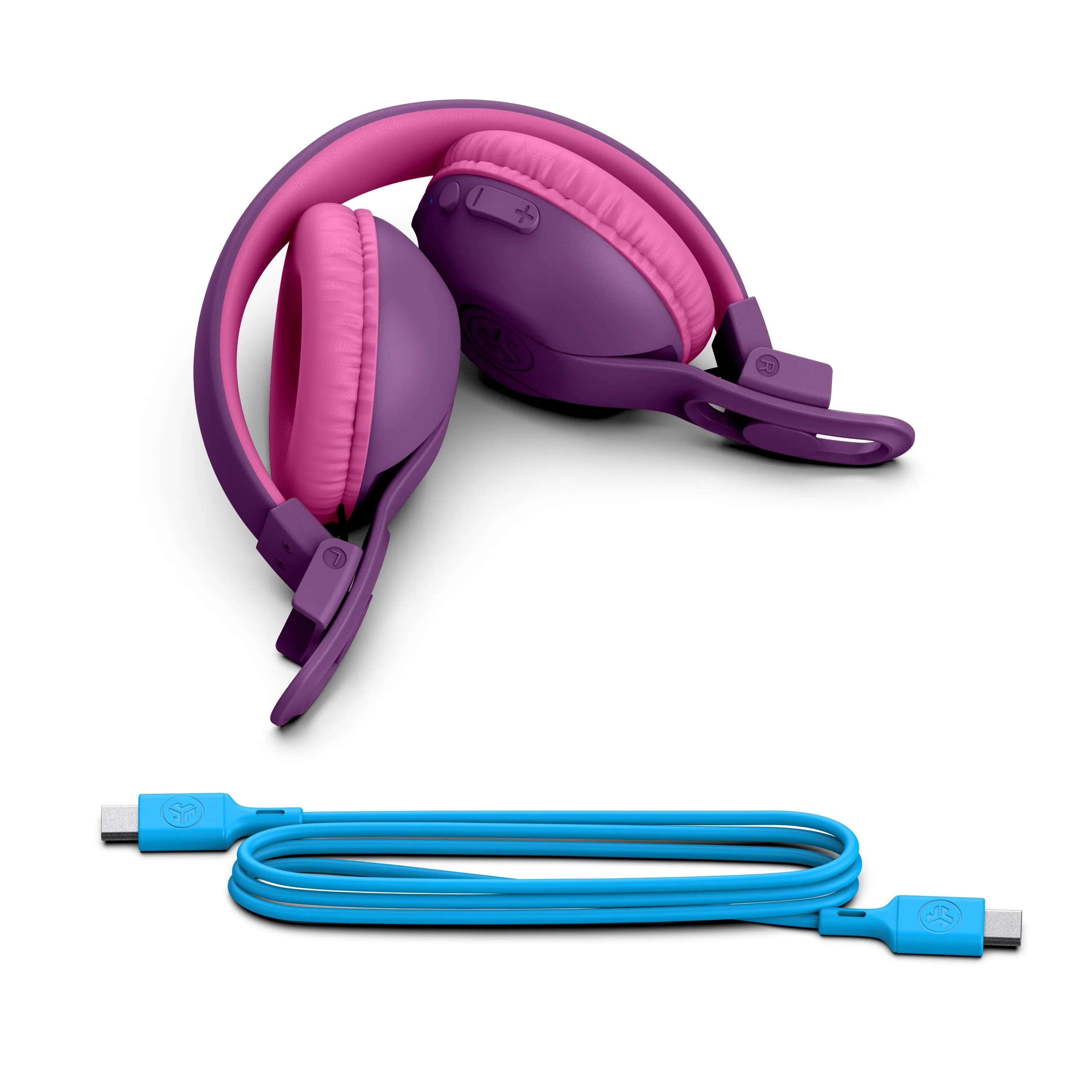 JBuddies Studio 2 Wireless Kids Headphones Purple/Pink