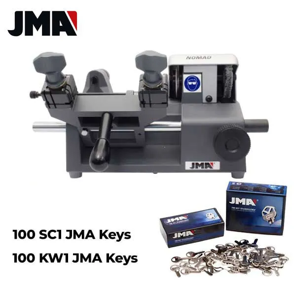 JMA - NOMAD - Portable Key Duplicator Machine   200 KEYS