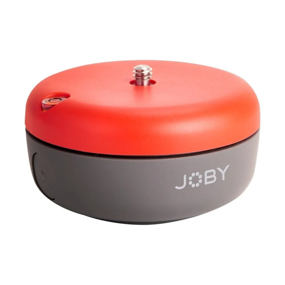 Joby Spin Tripod Head Red Polycarbonate (Pc), Steel, Thermoplastic Elastomer (Tpe) 1/4"