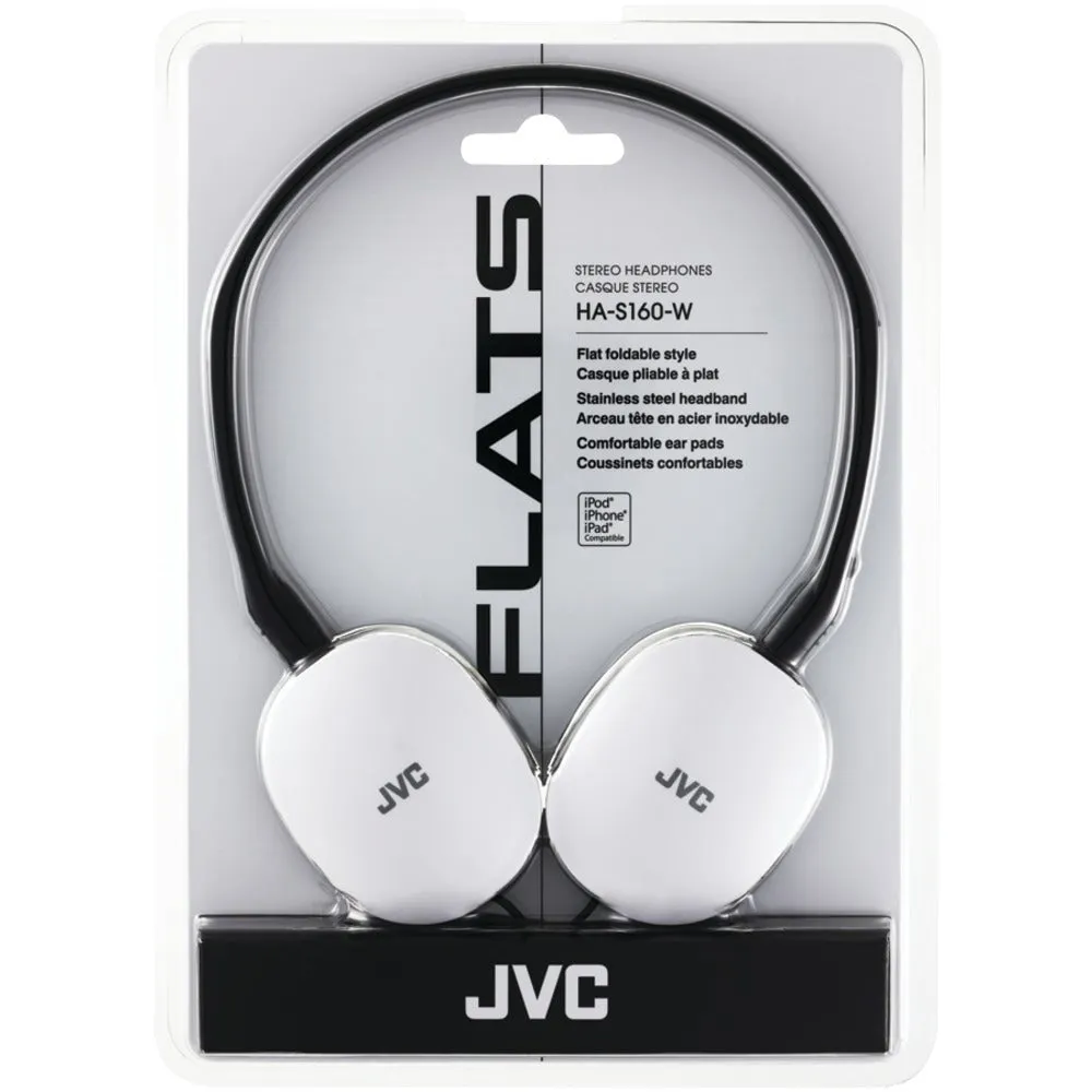 JVC HAS160W FLATS Headphones