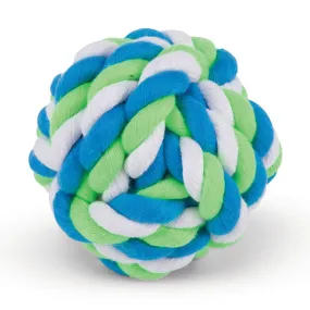 Kazoo Twisted Rope Knot Ball Dog Toy