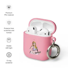 Key Chains | Taylor Swift Eras Tour Rubber Case -AirPods®: Pink Key Chain| Jennifer Vallez