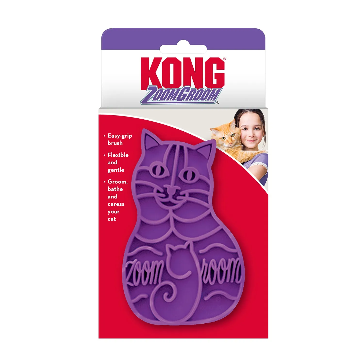 KONG Zoomgroom Cat Brush