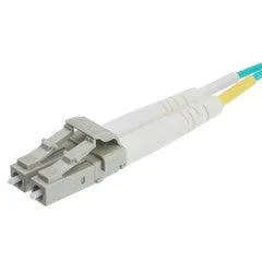 LC/UPC to SC/APC OS2 Duplex 2.0mm Fiber Optic Patch Cord, OFNR, Singlemode 9/125, Yellow Jacket, Blue LC   Green SC Connector, 5 meter (16.5 ft)