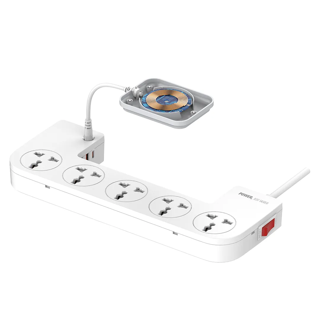 LDNIO Power Management Box with 15W Wireless Charging