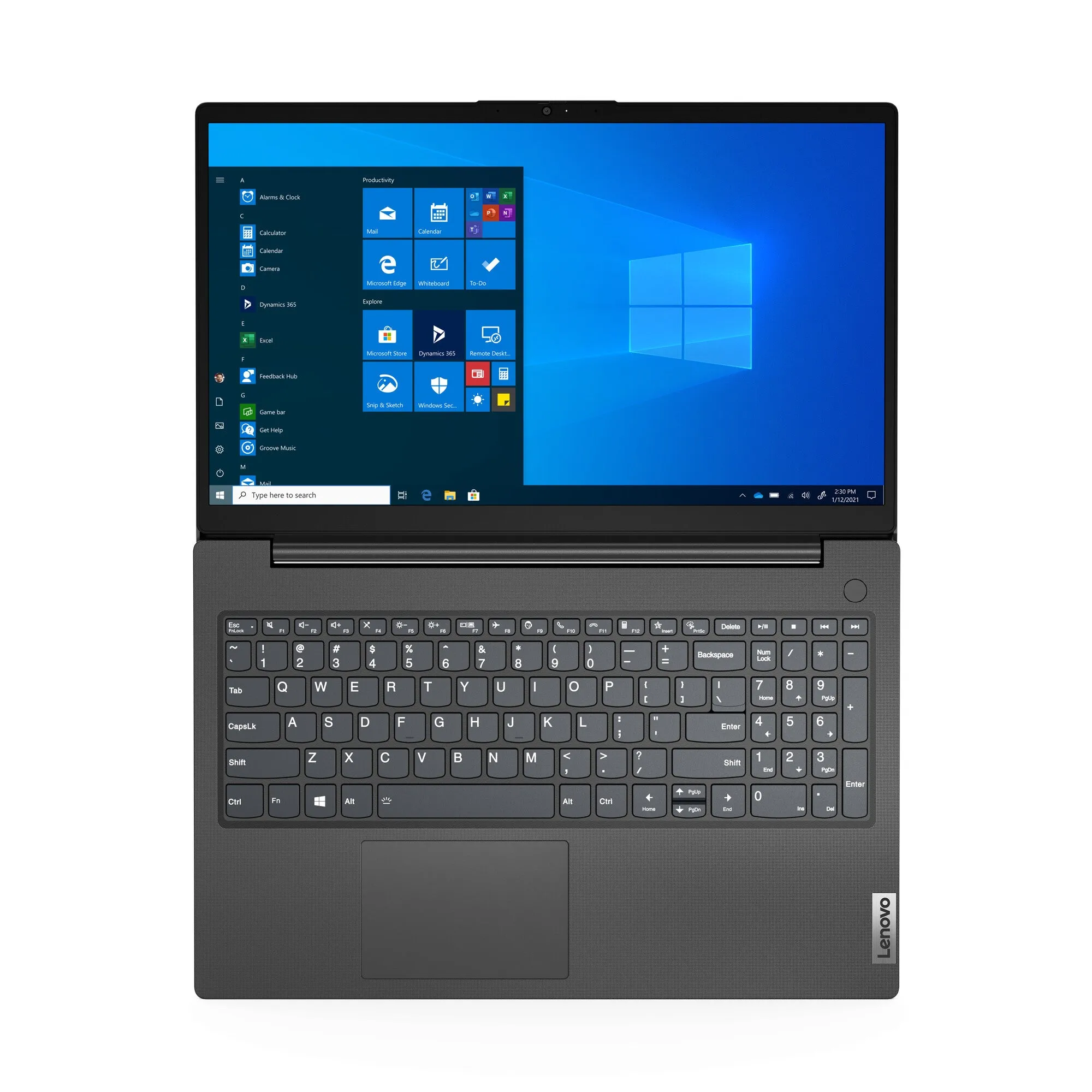 Lenovo V V15 AMD Ryzen™ 5 5500U Laptop 39.6 cm (15.6") Full HD 8 GB DDR4-SDRAM 256 GB SSD Wi-Fi 5 (802.11ac) Windows 11 Home Black