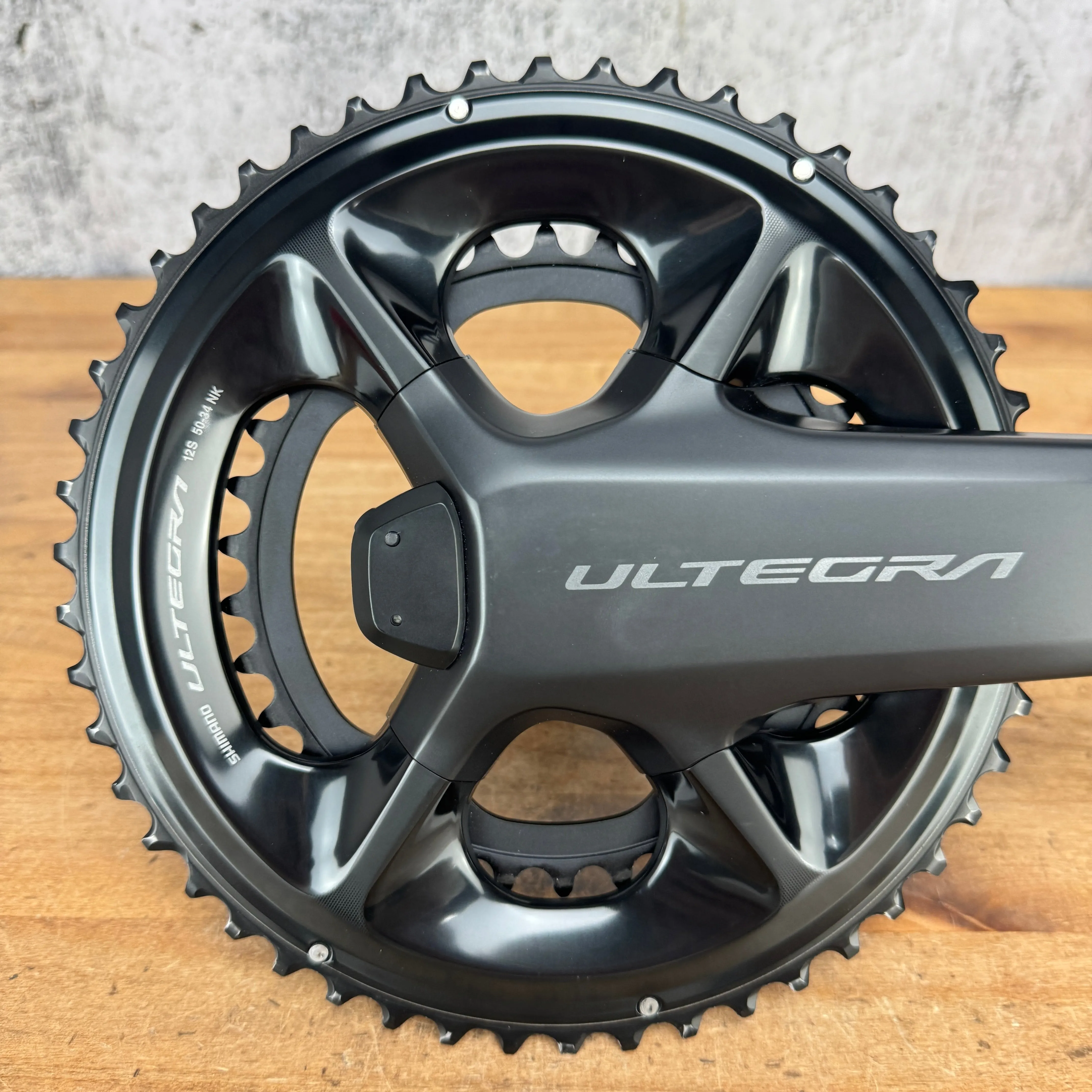 Low Mile! Shimano Ultegra FC-R8100 170mm 50/34t 12-Speed Power Meter Crankset