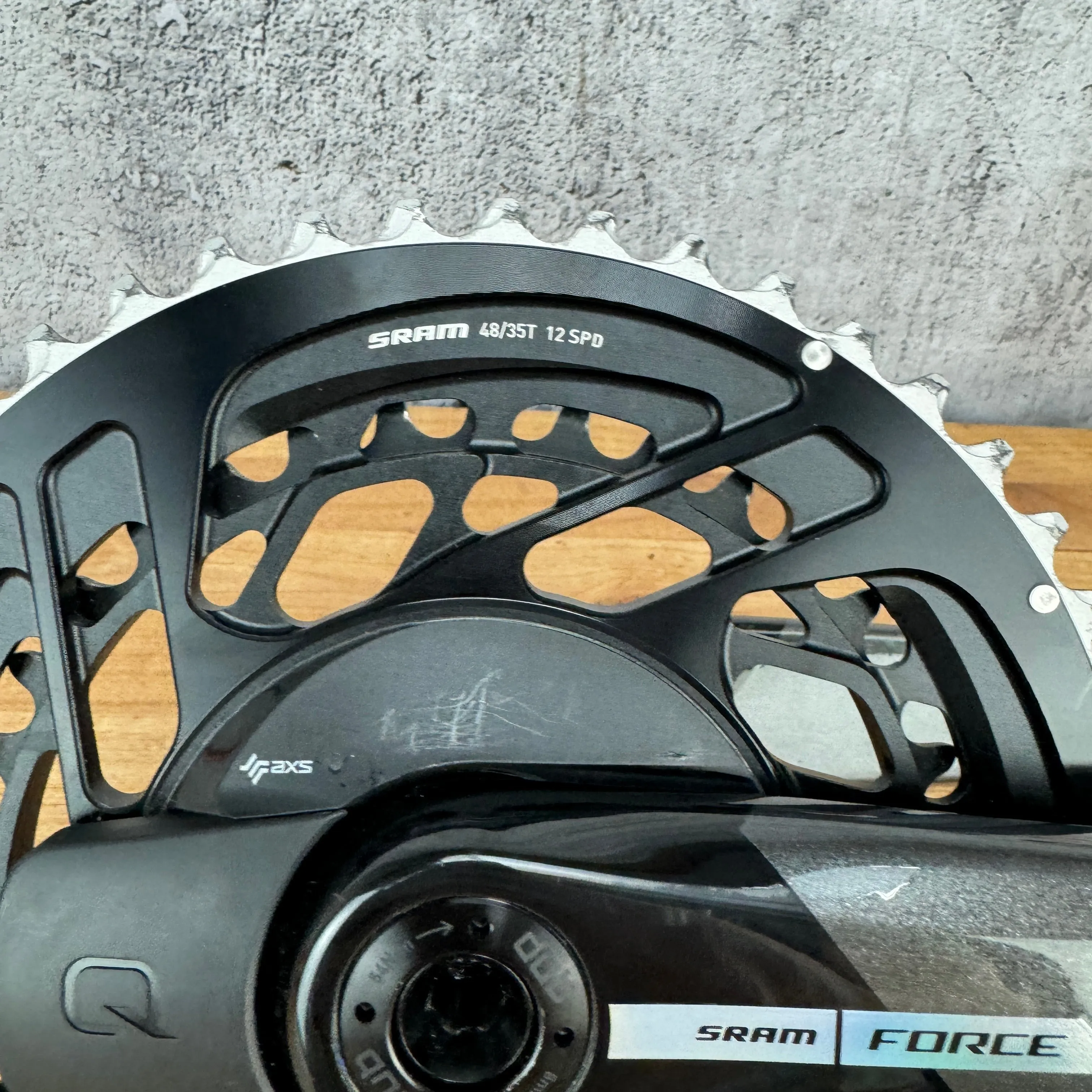 Low Mile! SRAM Force AXS D2 Power Meter 172.5mm 48/35t 12-Speed Carbon Crankset $800 MSRP