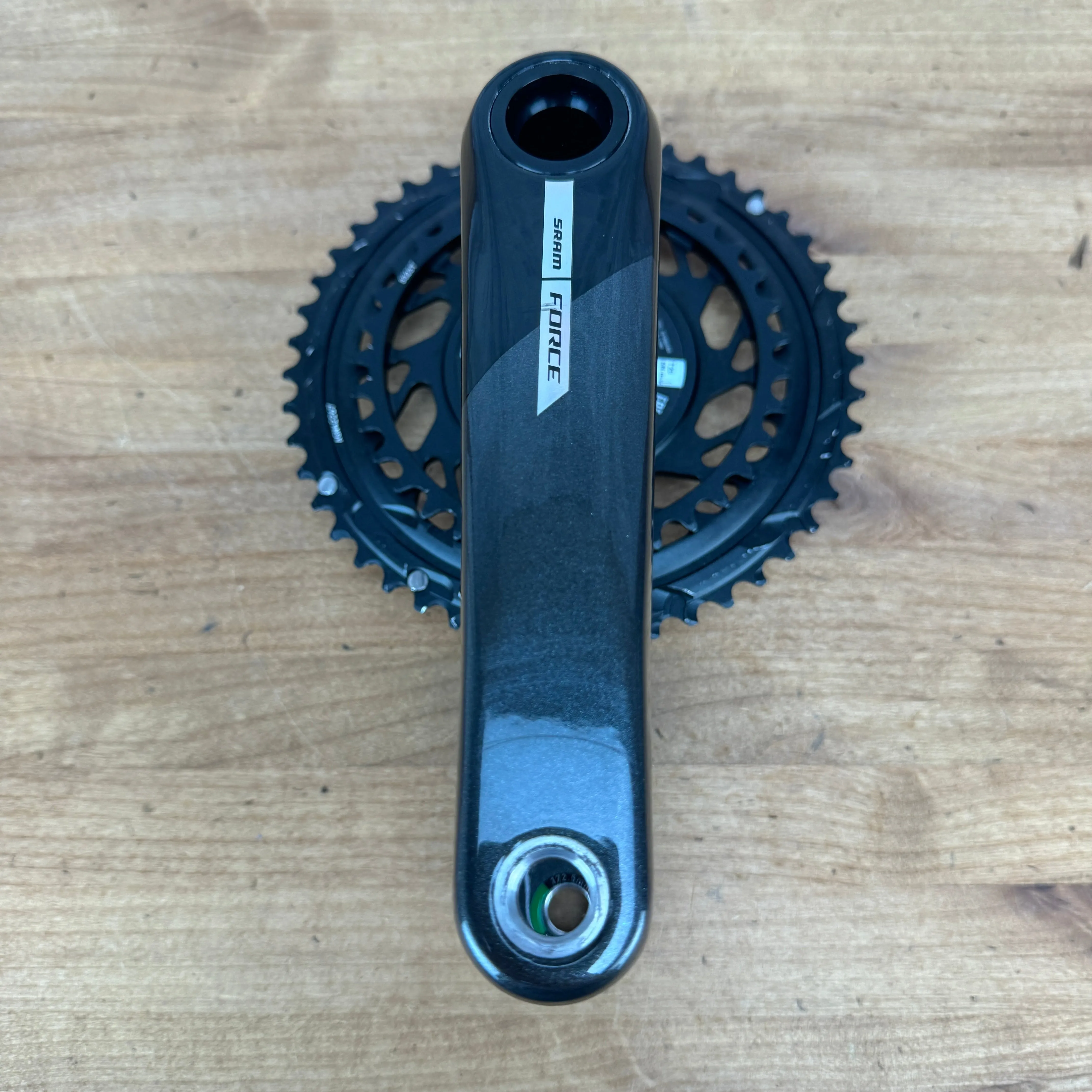 Low Mile! SRAM Force AXS D2 Power Meter 172.5mm 48/35t 12-Speed Carbon Crankset $800 MSRP