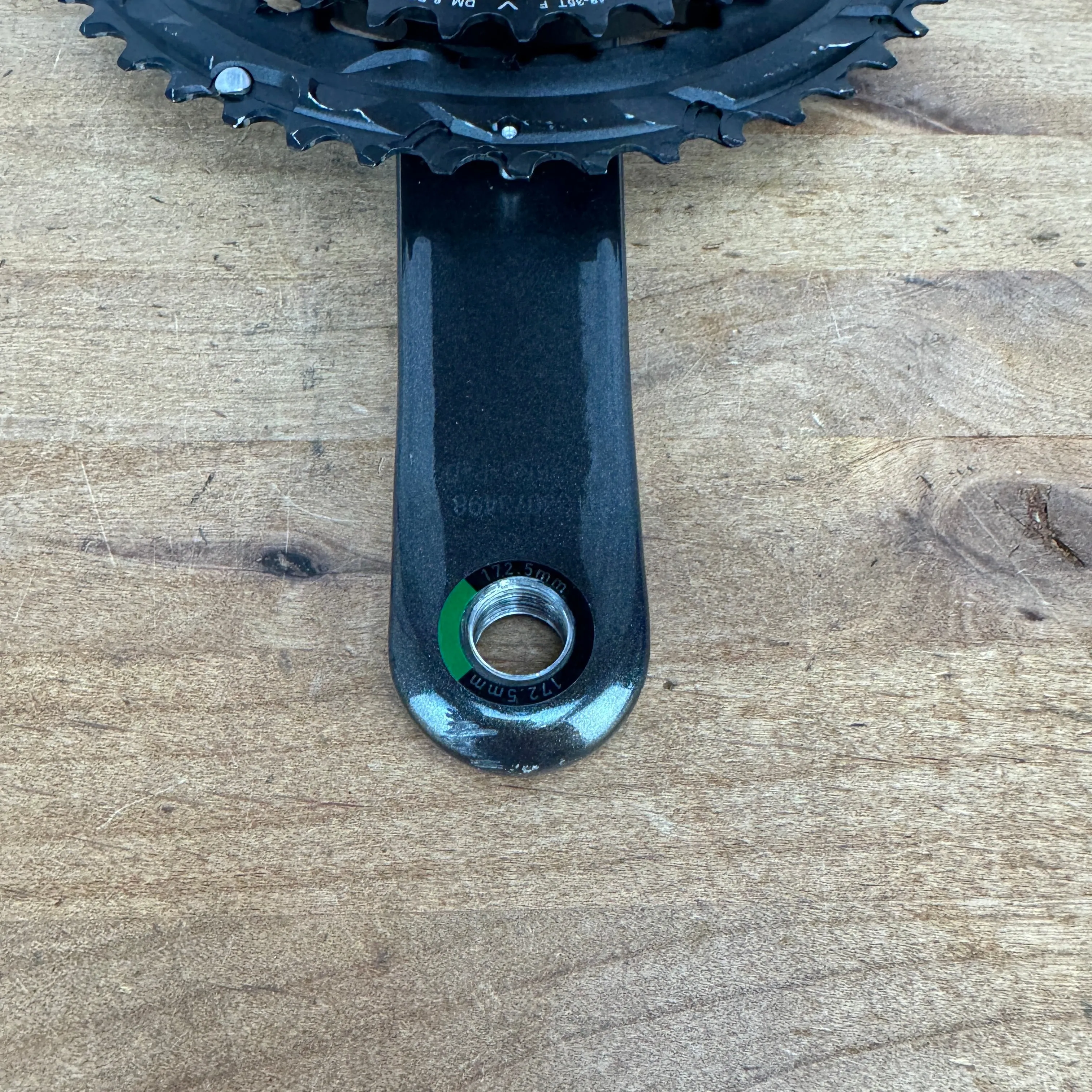 Low Mile! SRAM Force AXS D2 Power Meter 172.5mm 48/35t 12-Speed Carbon Crankset $800 MSRP