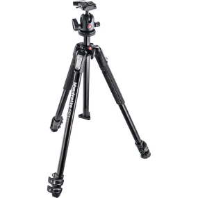 Manfrotto MK190X3-BH Aluminum Tripod with 496RC2 Compact Ball Head