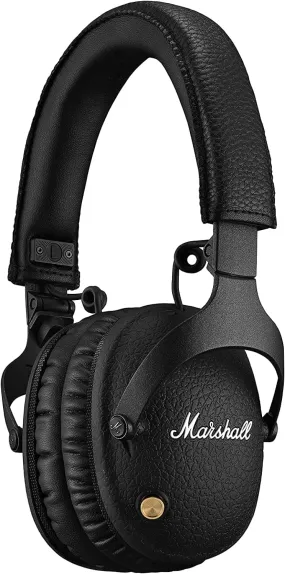 Marshall Monitor II ANC Wireless Bluetooth Headphones - Over-Ear, Active Noise Cancellation, 30-Hour Battery, Black