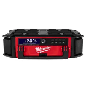 Milwaukee Packout Wireless Bluetooth Weather Resistant Radio   Charger