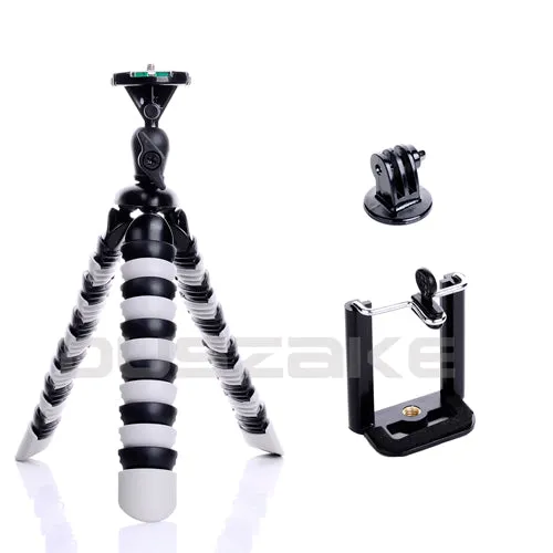 Mini Flexible Octopus Mobile Tripod 2-in-1 Gorillapod 11" for iPhone GoPro Canon Nikon Sony Camera Table Desk Tripod Stand 41