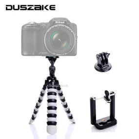 Mini Flexible Octopus Mobile Tripod 2-in-1 Gorillapod 11" for iPhone GoPro Canon Nikon Sony Camera Table Desk Tripod Stand 41