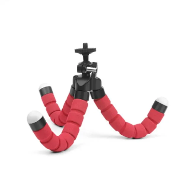 Mini Flexible Sponge Octopus Tripod