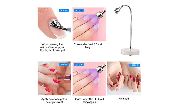 Mini UV LED Nail Lamp