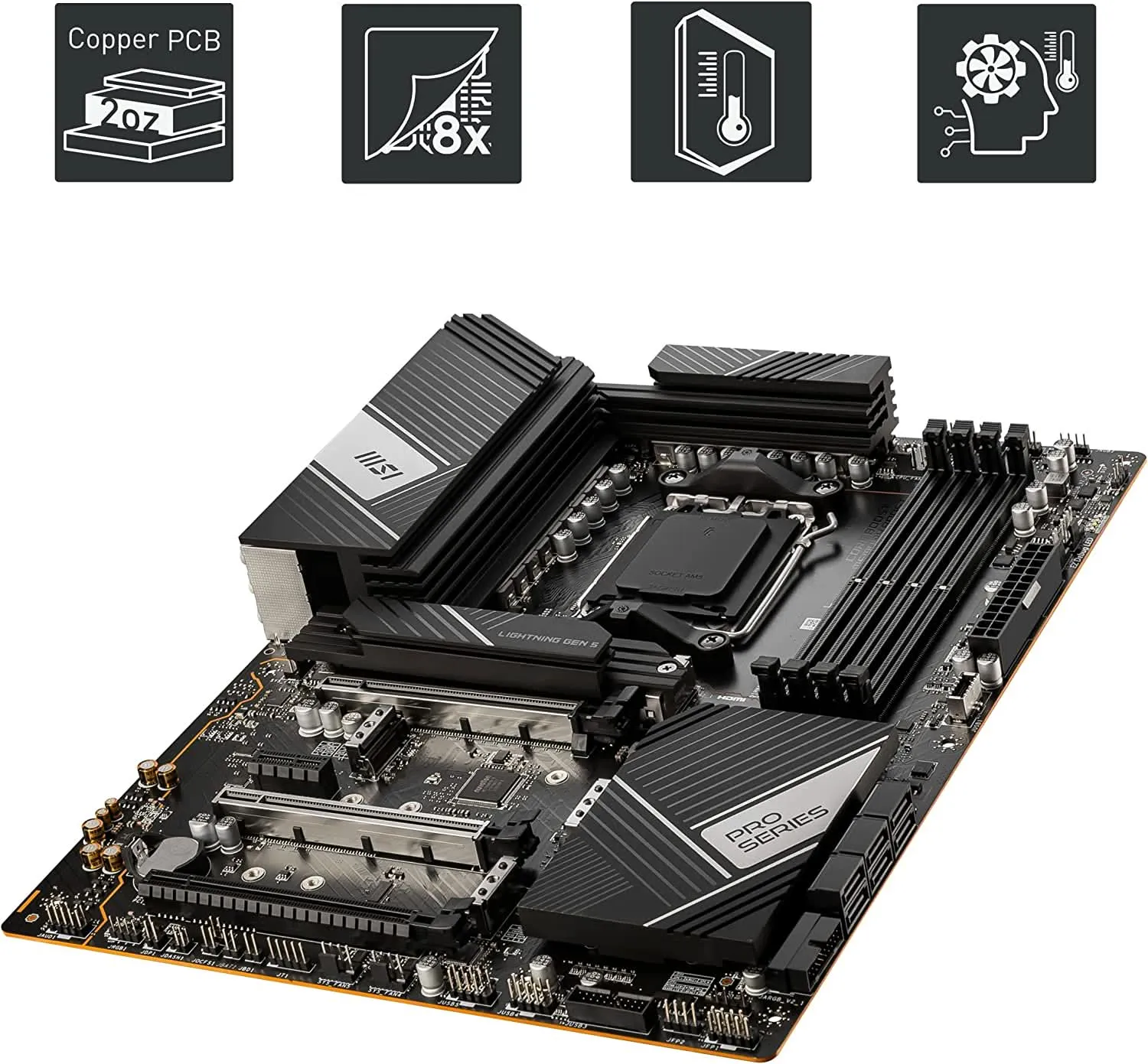 MSI X670-P PRO WIFI DDR5 AMD AM5 MOTHERBOARD