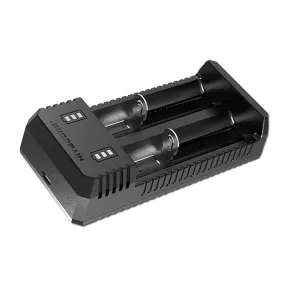 Nitecore UI2 Dual-Slot Intelligent USB Battery Charger (Li-Ion/IMR)