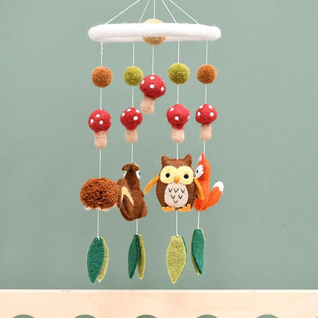 Nursery Cot Mobile - Woodland Animals