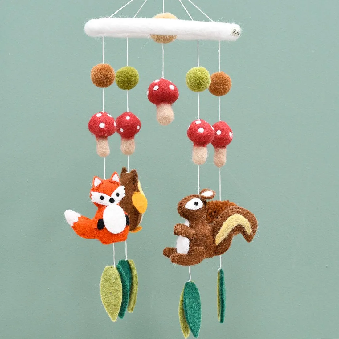 Nursery Cot Mobile - Woodland Animals