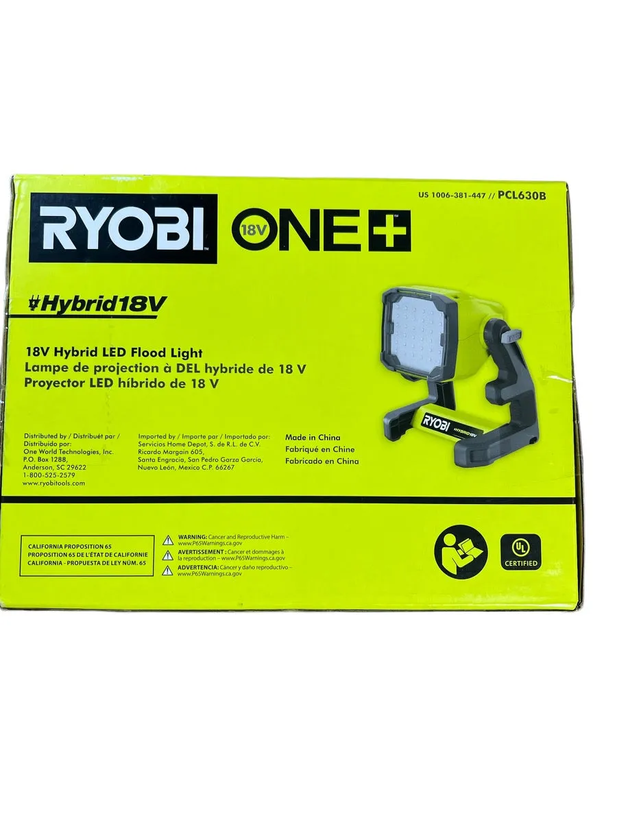 ONE  18-Volt Cordless Hybrid LED Flood Light (Tool Only)