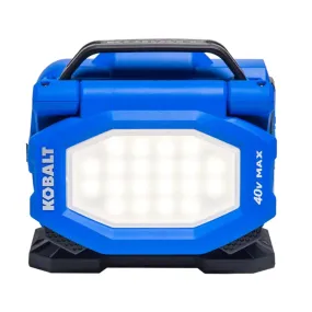 Open Box -  Kobalt 40-volt Max 2200-Lumen LED Battery-operated and Plug-in Rechargeable Portable Work Light