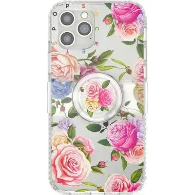 Open Box - PopSockets Apple iPhone 12 Pro Max PopGrip Slide Case Vintage Floral