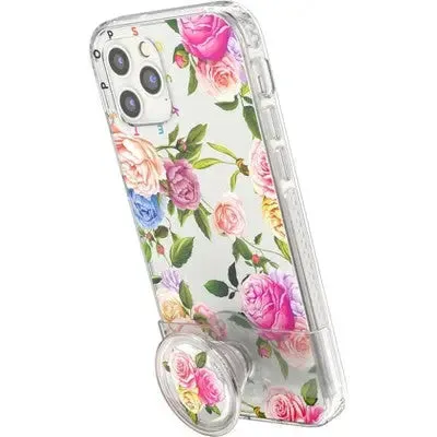 Open Box - PopSockets Apple iPhone 12 Pro Max PopGrip Slide Case Vintage Floral