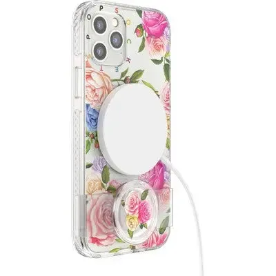 Open Box - PopSockets Apple iPhone 12 Pro Max PopGrip Slide Case Vintage Floral