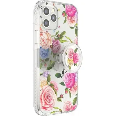 Open Box - PopSockets Apple iPhone 12 Pro Max PopGrip Slide Case Vintage Floral