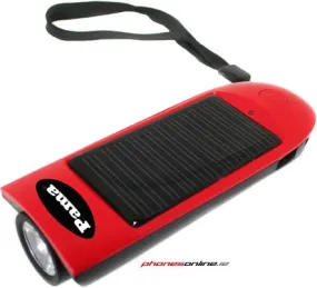 Pama Solar Torch with Dynamo Phone Charger