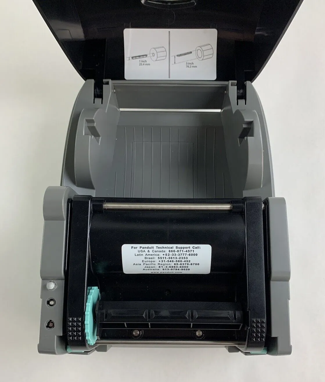 Panduit TDP43ME Thermal Transfer Label Printer 300 dpi LAN Serial USB Tested