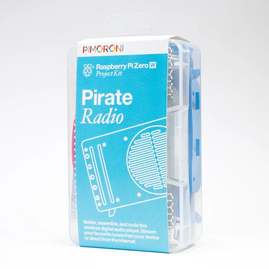 Pimoroni Pirate Radio - Pi Zero W Project Kit