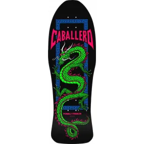 POWELL-PERALTA RETRO DECK - CAB CHINESE DRAGON SPOON BLACKLIGHT (10")