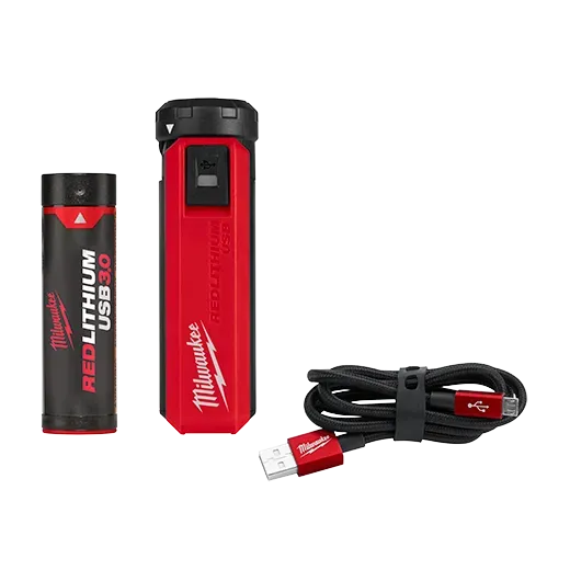 Power Source Kit - Milwaukee REDLITHIUM™ USB Charger & Portable Power Source Kit, 48-59-2013