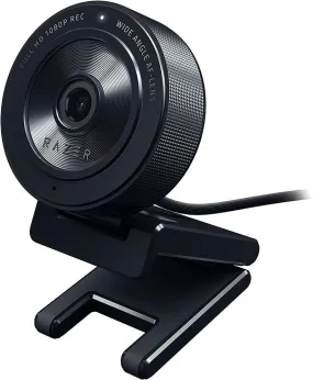 Razer Webcam Kiyo X Full HD Streaming Webcam: 1080p 30FPS or 720p 60FPS - Equipped with Auto Focus - Fully Customizable Settings - Flexible Mounting Options - Compact & Portable - Plug & Play