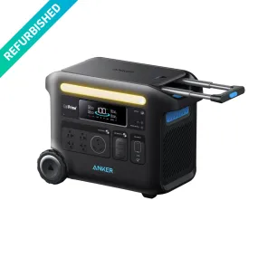 REFURB Anker Solix F2600 2560Wh | 2400W Battery Generator