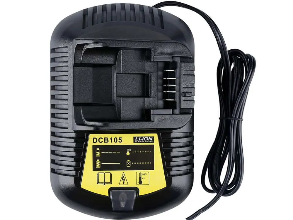 Replacement Dewalt battery charger DCB105 Battery 5000 mAh