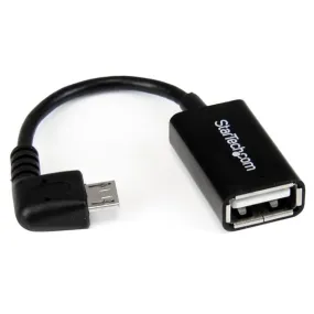 Right Angle Micro Usb Male To