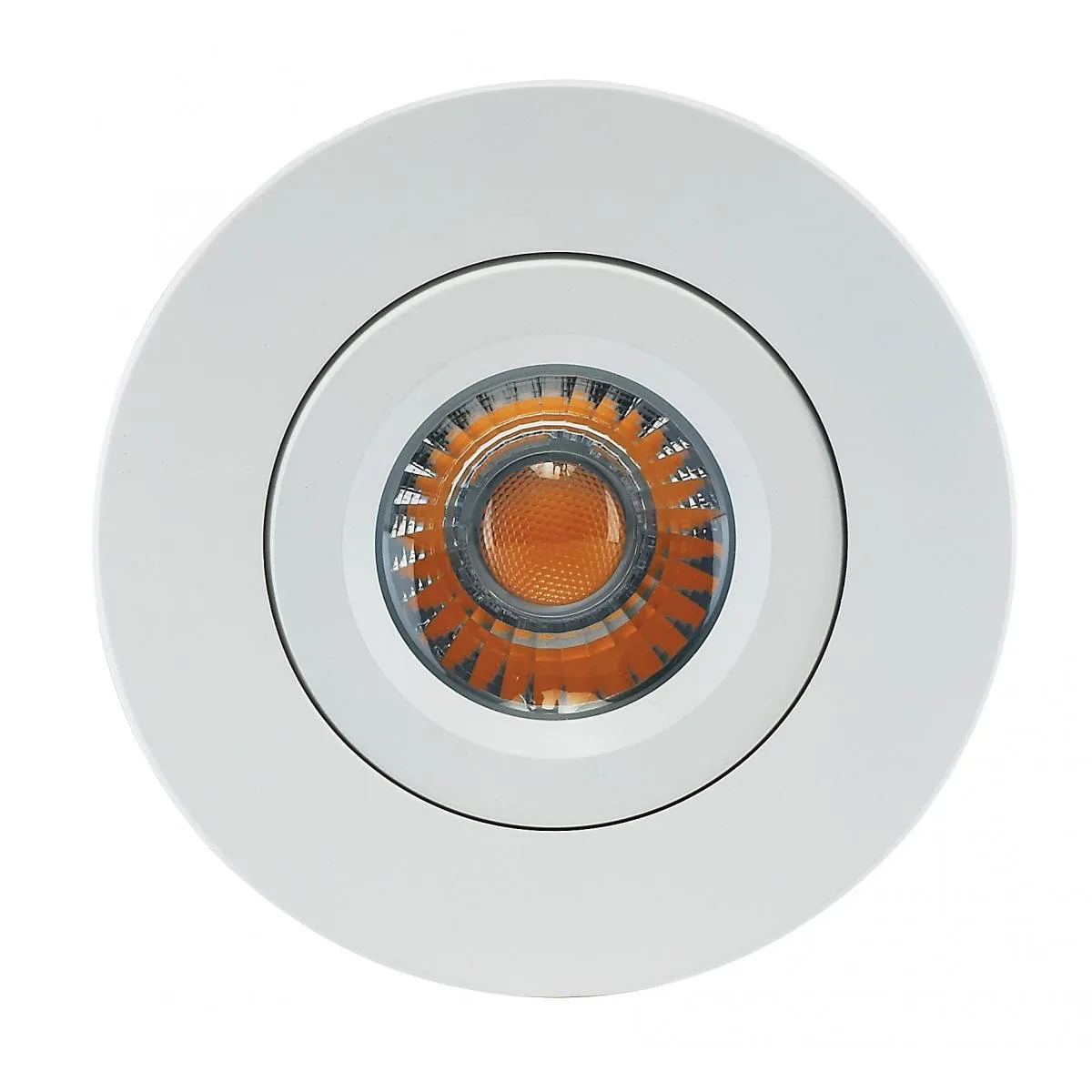 SATCO S11618 12W LED Round Recessed GIMBALED Direct Wire Downlight 4" 30K