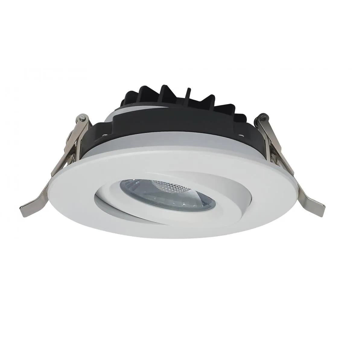 SATCO S11618 12W LED Round Recessed GIMBALED Direct Wire Downlight 4" 30K