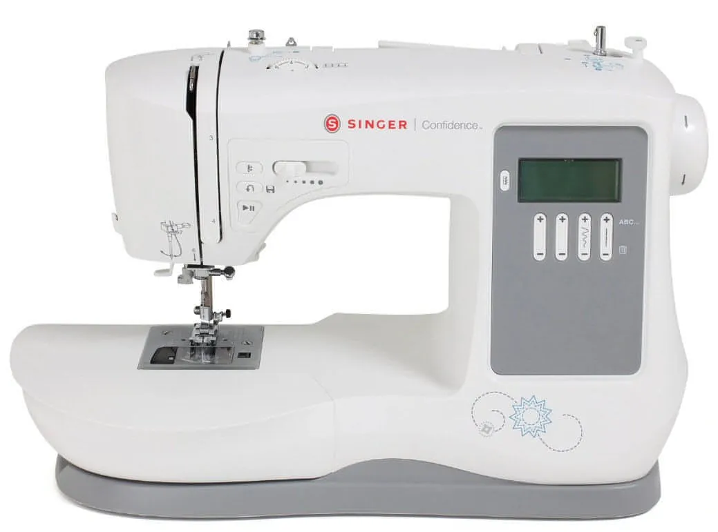 Singer Confidence 7640 Sewing Machine - 200 stitch patterns with extension table included