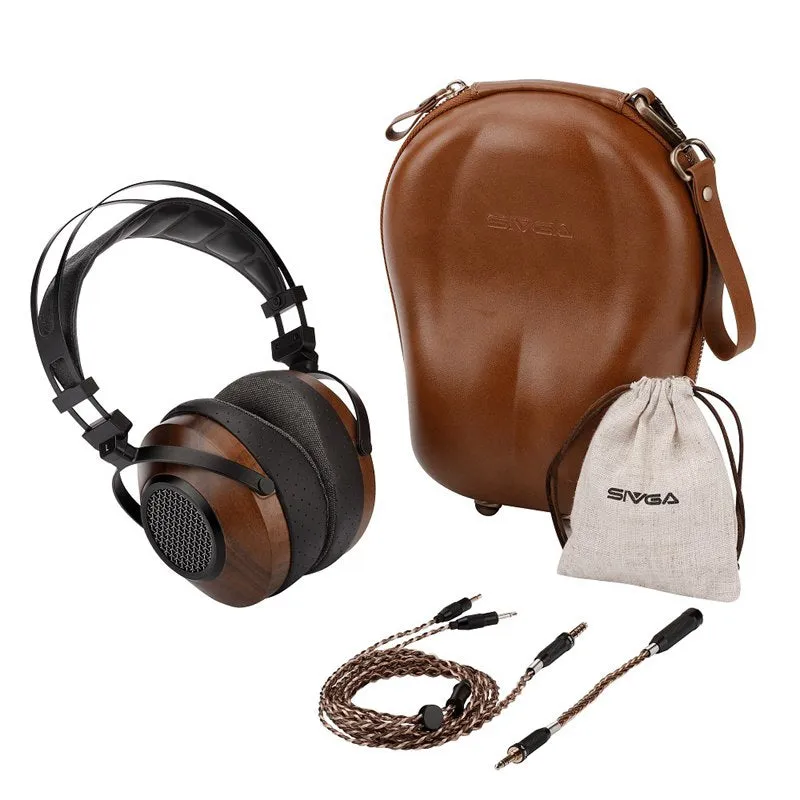 SIVGA SV023 Open Back Walnut Wooden Dynamic Driver Hi-Fi Headphone