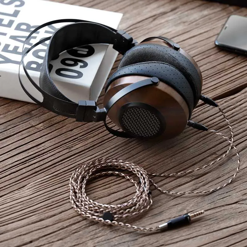 SIVGA SV023 Open Back Walnut Wooden Dynamic Driver Hi-Fi Headphone