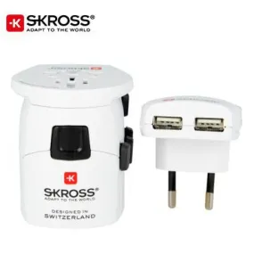 SKROSS Travel Adaptor PRO   USB