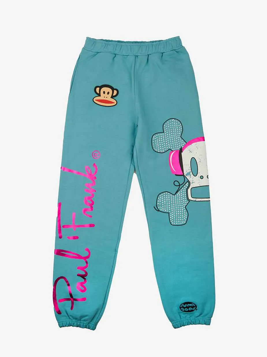 Skurvy Headphones Teal Sweatpants