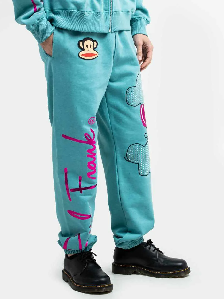 Skurvy Headphones Teal Sweatpants