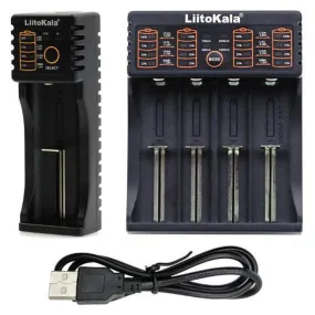 Smart USB Battery Charger Lithium Ion 18650 18490 18350 17670 17500 16340 14500