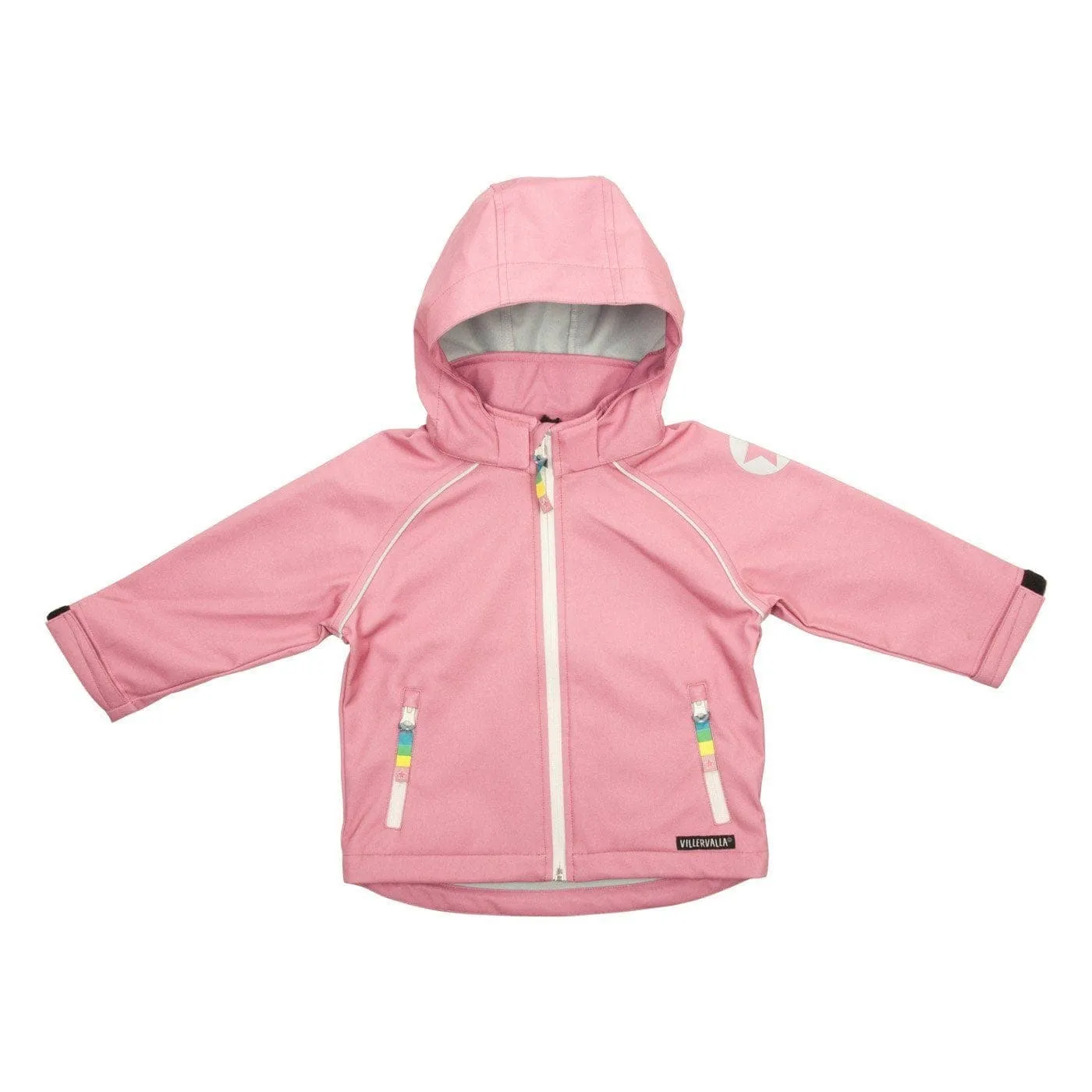 Softshell Waterproof Breathable Jacket: Fuchsia Pink